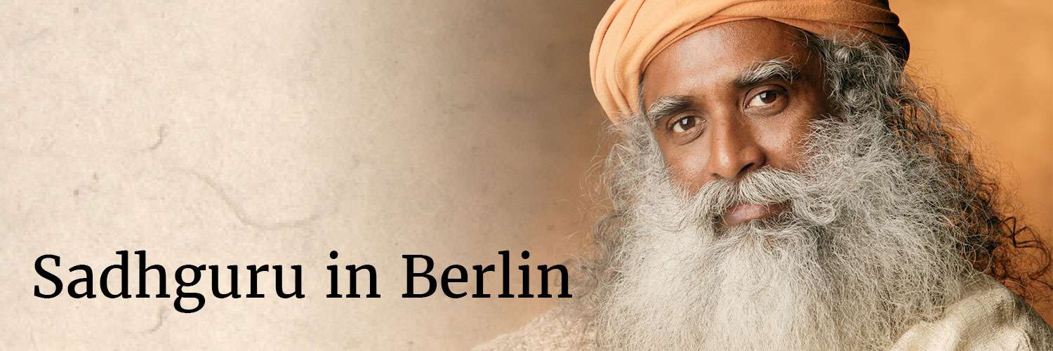 Sadhguru in Berlin