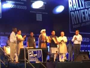 Event Rally for Rivers at Ahmedabad