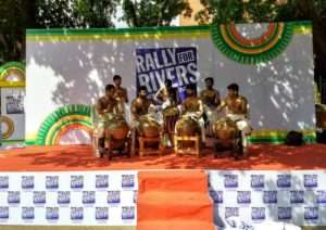 Grand welcome for the Rally for Rivers