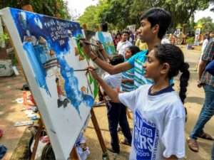 Grand welcome for the Rally for Rivers