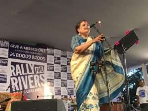 Event Rally for Rivers at Chennai