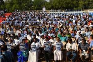 Madurai cheers for Rally for Rivers