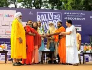 Rally for rivers at Haridwar (27)